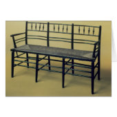 Sussex rush-seated chair (wood and rush) (Front Horizontal)