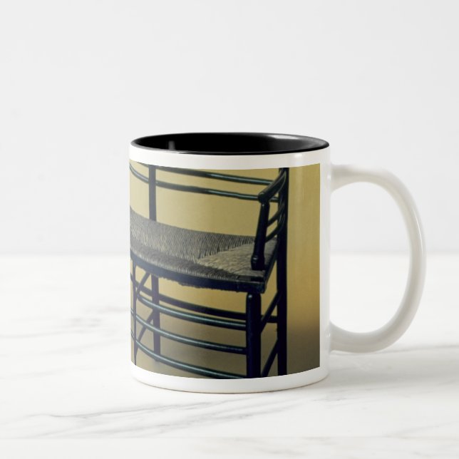 Sussex rush-seated chair (wood and rush) Two-Tone coffee mug (Right)