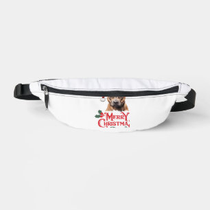 Sussex Spaniel Christmas Fanny Pack