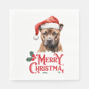 Sussex Spaniel Christmas Napkins
