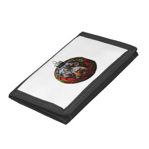 Sussex Spaniel Happy Christmas   Trifold Wallet
