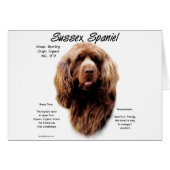 Sussex Spaniel History Design (Front Horizontal)