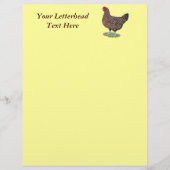 Sussex:  Speckled Hen (Front)