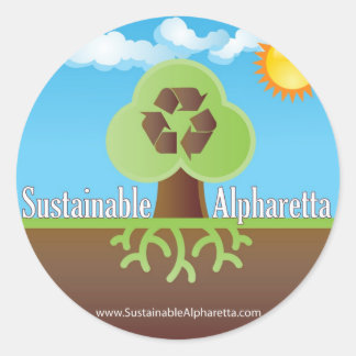 Sustainable Alpharetta Sticker