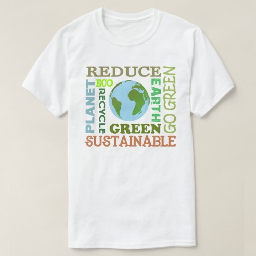 Sustainable Earth Day T_Shirt