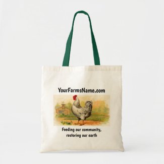 Sustainable Farm Promo, Your Image & Farm Name Tot Tote Bag