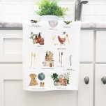 Sustainable Lifestyle Eco Guide | Zero Waste  Kitchen Towel<br><div class="desc">The way we live our daily lives has a huge impact on our beautiful planet and the environment. There are so many ways that we can reduce cruelty, create a more eco-friendly home, and figure out everyday routine that will help make the world a better place. Living a more sustainable...</div>