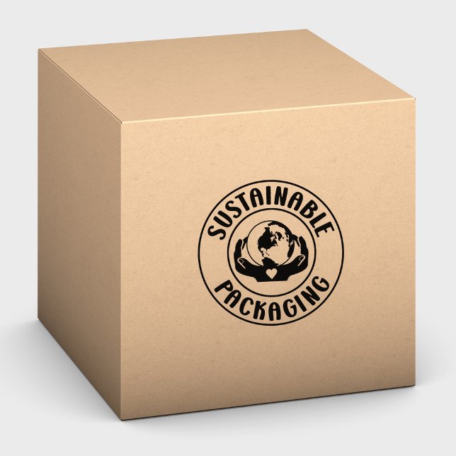 Sustainable Packaging, Small Business   Rubber Stamp (Creator Uploaded)
