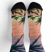 Sustainable Premium Crew Sock Sunrise/Sunset