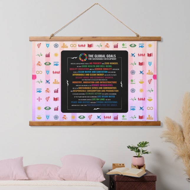 Sustainable Wall Art for Home, Office, Classroom (Bedroom)