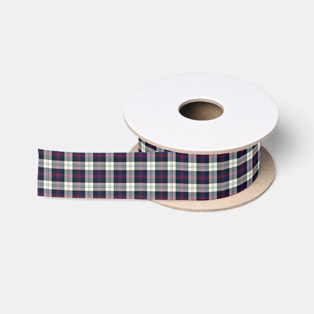 Sutherland Clan Formal Dress Tartan Satin Ribbon (Spool)