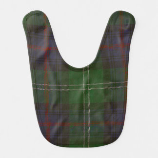 Sutherland Clan Tartan Baby Bib
