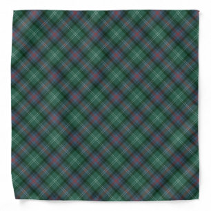 Sutherland Old Ancient Scottish Clan Tartan Bandana