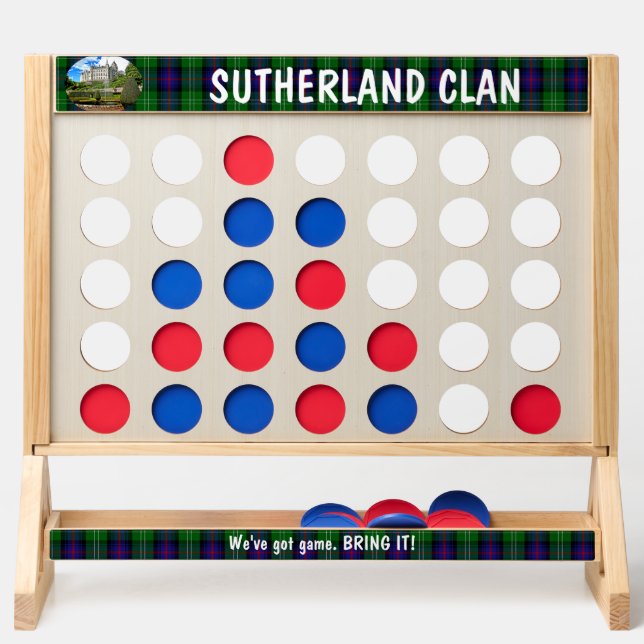 Sutherland Scottish Clan's Castle Fast Four (Front)