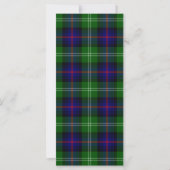 Sutherland tartan blue green plaid (Back)