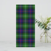 Sutherland tartan blue green plaid (Standing Front)