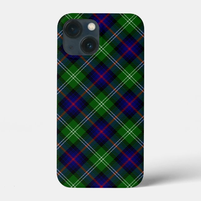 Sutherland tartan blue green plaid Case-Mate iPhone case (Back)