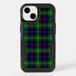 Sutherland tartan blue green plaid OtterBox iPhone 14 case
