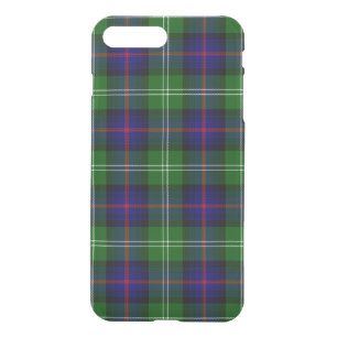 Sutherland tartan blue green plaid iPhone 8 plus/7 plus case