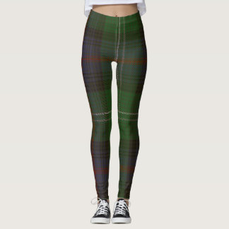 Sutherland Tartan Clan Plaid Leggings