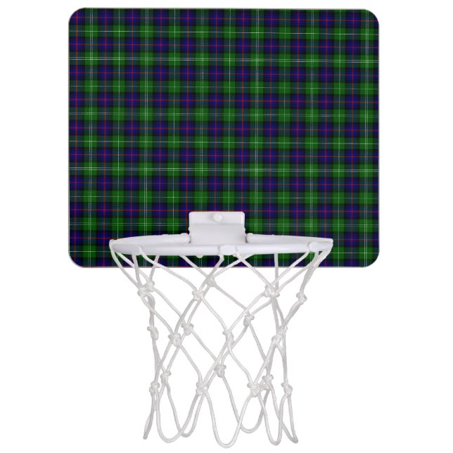 Sutherland Tartan Mini Basketball Hoop (Front)