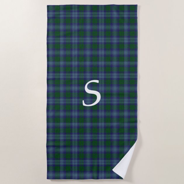 plaid beach towels