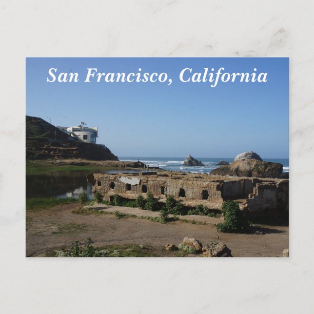 Sutro Baths Ruins – San Francisco Postcard (Front)