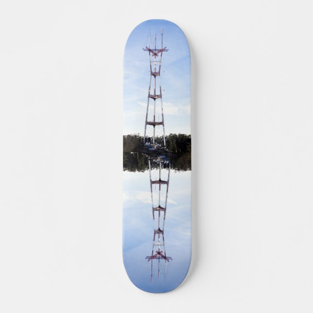 Sutro Tower Skateboard Deck (Front)