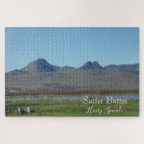 Sutter Buttes Mountain Range Jigsaw Puzzle