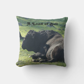 Sutter Buttes Mountain Range the Bull photo Throw Pillow