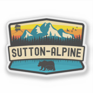 Sutton-Alpine, Alaska Sticker