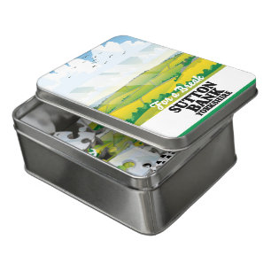 Sutton Bank yorkshire travel poster Jigsaw Puzzle