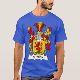Sutton Coat of Arms Family Crest 1  T-Shirt