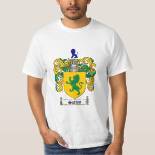 Sutton Family Crest - Sutton Coat of Arms T-Shirt