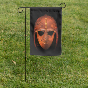 Sutton Hoo helmet Garden Flag