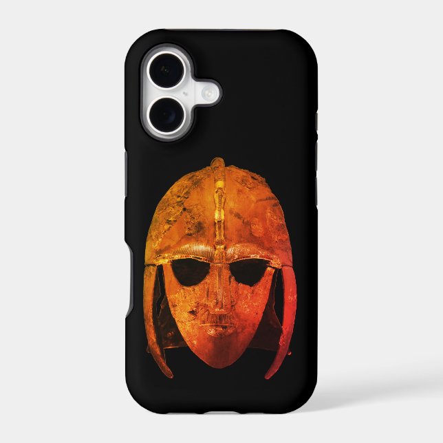 Sutton Hoo helmet Iphone Case (Back)