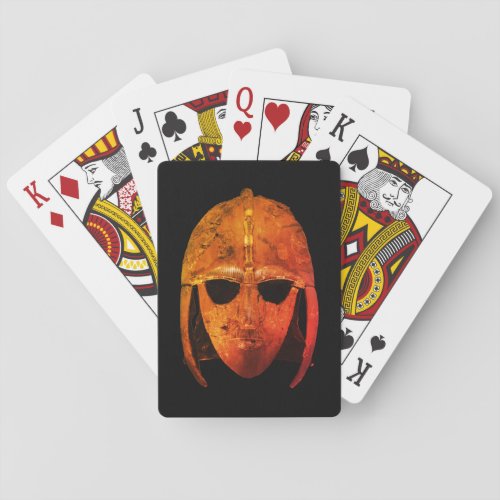 Sutton Hoo helmet Playing Cards