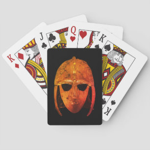 Sutton Hoo helmet Poker Cards