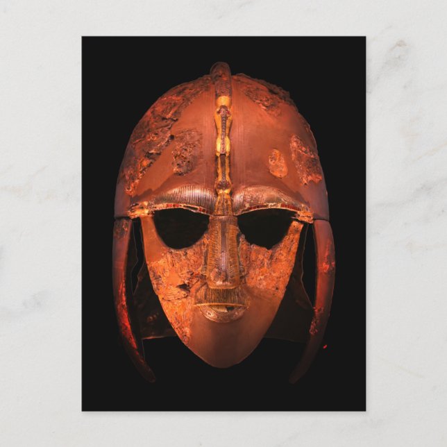 Sutton Hoo helmet Postcard (Front)