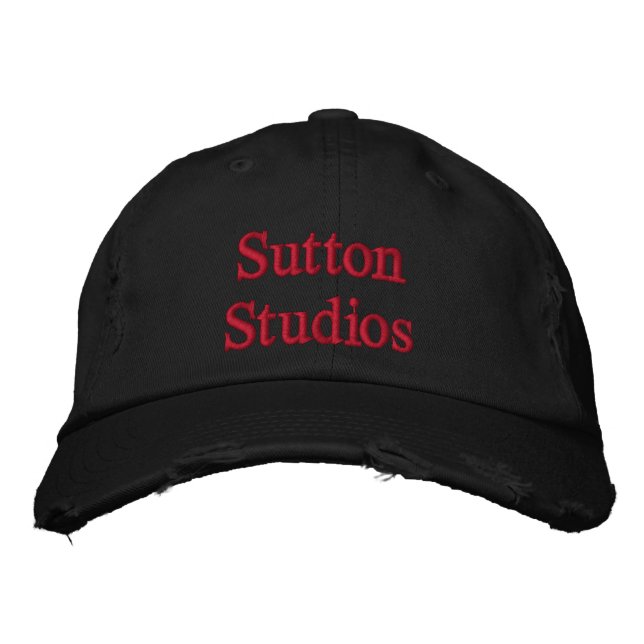 Sutton Studios Embroidered Baseball Cap (Front)
