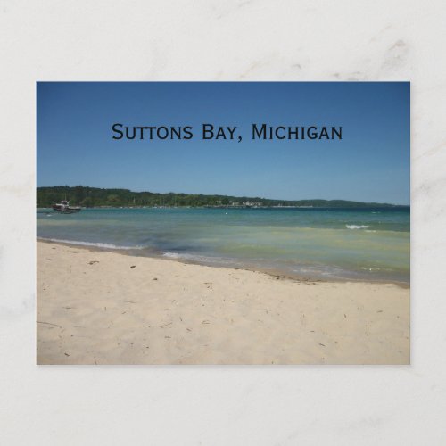 Suttons Bay Michigan Post Card