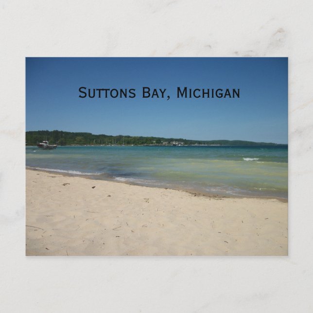 Suttons Bay Michigan Post Card (Front)