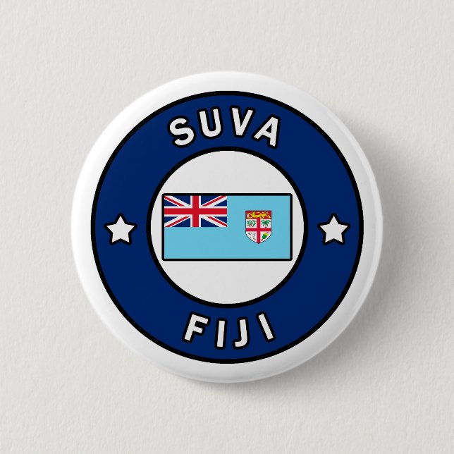 Suva Fiji Button (Front)