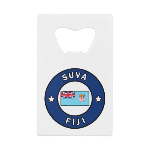 Suva Fiji Credit Card Bottle Opener