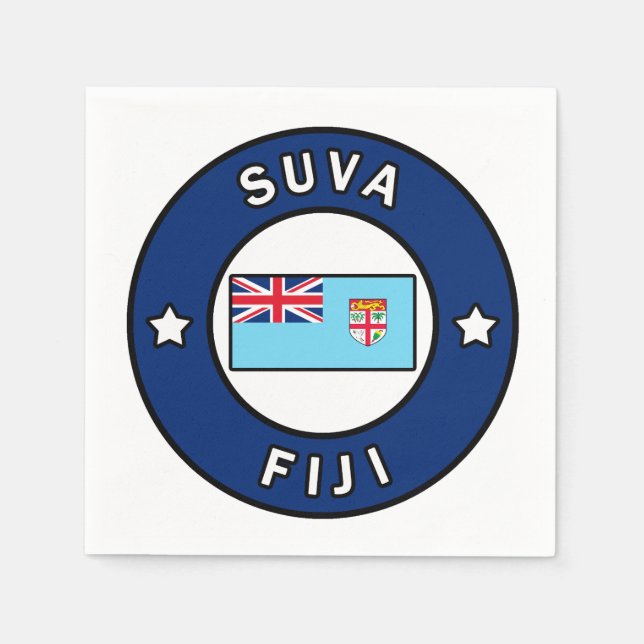 Suva Fiji Napkins (Front)