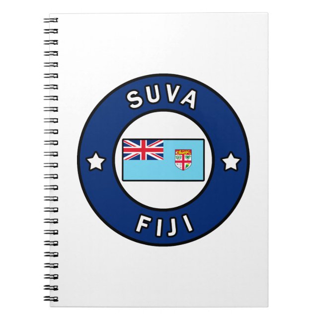 Suva Fiji Notebook (Front)