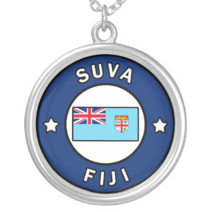 Suva Fiji Silver Plated Necklace