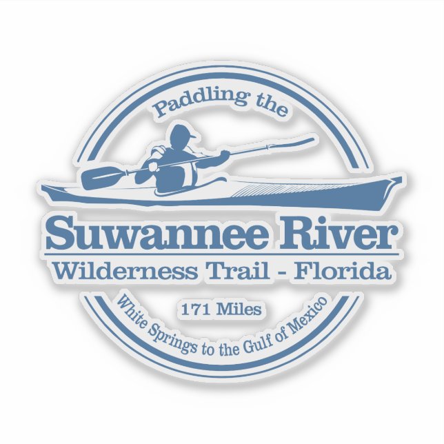 Suwannee River Wilderness Trail (SK) Sticker (Front)