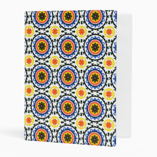 Suzani Pattern Mini Binder