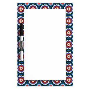 Suzani Pattern With Bold Ornament Dry-Erase Board
